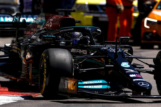 44 Lewis Hamilton GBR, Mercedes AMG Petronas F1 Team , F1 Grand Prix of Monaco at Circuit de Monaco on May 20, 2021 in Monte Carlo, Monaco Photo by HOCH ZWEI Monte Carlo Monaco