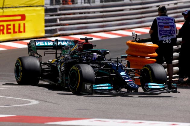 44 Lewis Hamilton GBR, Mercedes AMG Petronas F1 Team , F1 Grand Prix of Monaco at Circuit de Monaco on May 20, 2021 in Monte Carlo, Monaco Photo by HOCH ZWEI Monte Carlo Monaco