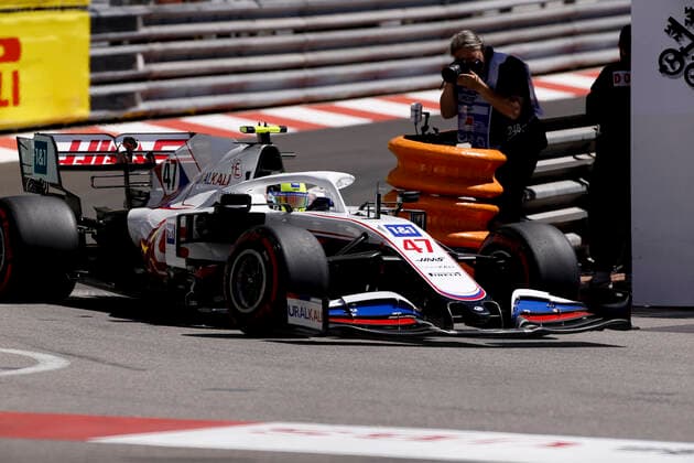 47 Mick Schumacher GER, Haas F1 Team , F1 Grand Prix of Monaco at Circuit de Monaco on May 20, 2021 in Monte Carlo, Monaco Photo by HOCH ZWEI Monte Carlo Monaco