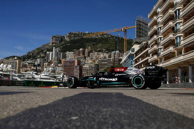 44 Lewis Hamilton GBR, Mercedes AMG Petronas F1 Team , F1 Grand Prix of Monaco at Circuit de Monaco on May 20, 2021 in Monte Carlo, Monaco Photo by HOCH ZWEI Monte Carlo Monaco