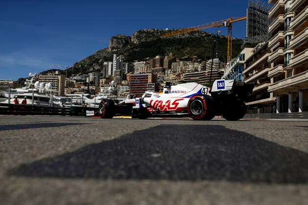47 Mick Schumacher GER, Haas F1 Team , F1 Grand Prix of Monaco at Circuit de Monaco on May 20, 2021 in Monte Carlo, Monaco Photo by HOCH ZWEI Monte Carlo Monaco
