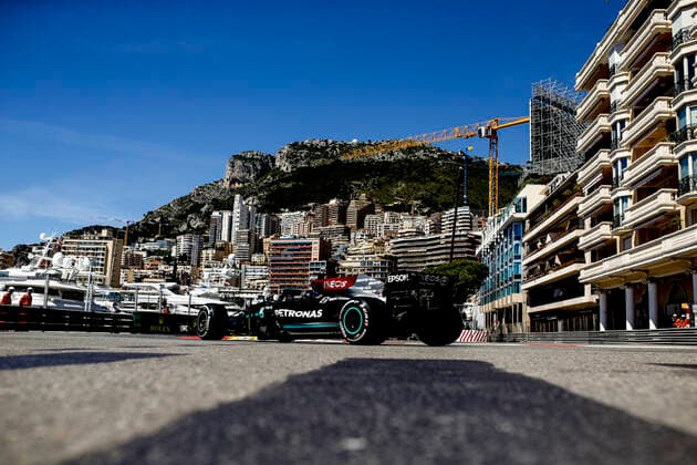 44 Lewis Hamilton GBR, Mercedes AMG Petronas F1 Team , F1 Grand Prix of Monaco at Circuit de Monaco on May 20, 2021 in Monte Carlo, Monaco Photo by HOCH ZWEI Monte Carlo Monaco