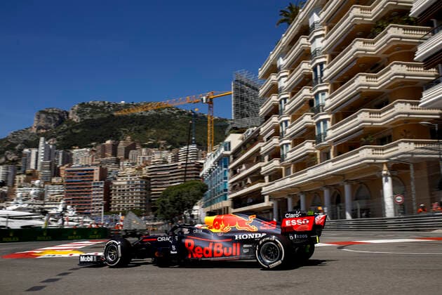 33 Max Verstappen NED, Red Bull Racing , F1 Grand Prix of Monaco at Circuit de Monaco on May 20, 2021 in Monte Carlo, Monaco Photo by HOCH ZWEI Monte Carlo Monaco