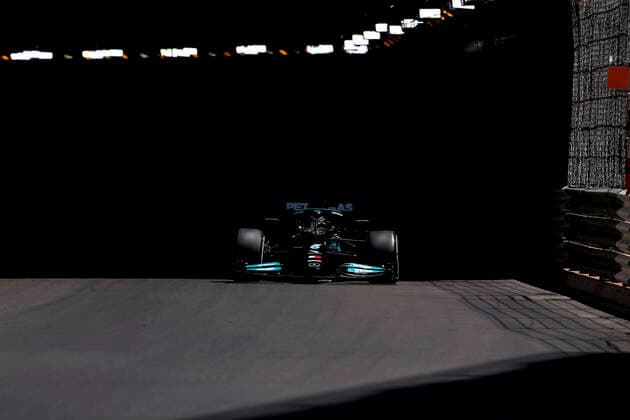 44 Lewis Hamilton GBR, Mercedes AMG Petronas F1 Team , F1 Grand Prix of Monaco at Circuit de Monaco on May 20, 2021 in Monte Carlo, Monaco Photo by HOCH ZWEI Monte Carlo Monaco