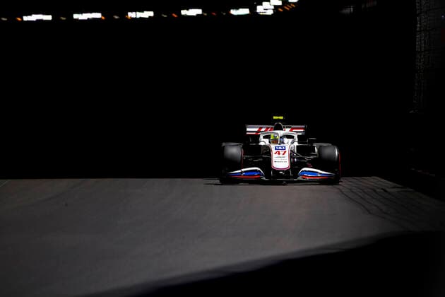 47 Mick Schumacher GER, Haas F1 Team , F1 Grand Prix of Monaco at Circuit de Monaco on May 20, 2021 in Monte Carlo, Monaco Photo by HOCH ZWEI Monte Carlo Monaco