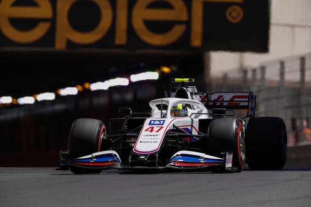 47 Mick Schumacher GER, Haas F1 Team , F1 Grand Prix of Monaco at Circuit de Monaco on May 20, 2021 in Monte Carlo, Monaco Photo by HOCH ZWEI Monte Carlo Monaco