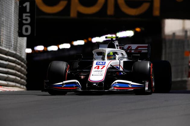 47 Mick Schumacher GER, Haas F1 Team , F1 Grand Prix of Monaco at Circuit de Monaco on May 20, 2021 in Monte Carlo, Monaco Photo by HOCH ZWEI Monte Carlo Monaco