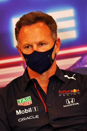 F1 Grand Prix of Monaco Christian Horner (GBR, Red Bull Racing), F1 Grand Prix of Monaco at Circuit de Monaco on May 20, 2021 in Monte-Carlo, Monaco. (Photo by xpbimages.com XPB Images FIA Pool via HOCH ZWEI) Monte-Carlo Monaco Poolfoto HOCH ZWEI Pool XPB Images ,EDITORIAL USE ONLY