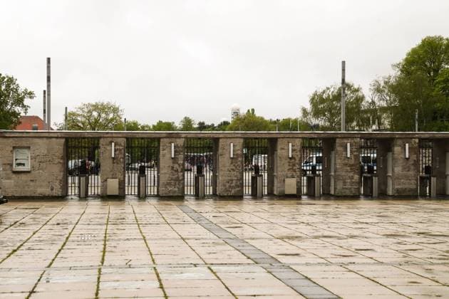 Entrance area for spectators Olympiastadion DFB Pokal final football season 2020 2021 RB Leipzig vs Borussia Dortmund at the Olympiastadion in Berlin football,Germany,man,13 05 2021
