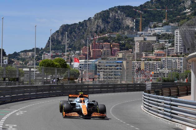 NORRIS Lando McLaren F1 Team FIA GP Monte Carlo 2021 FIA Formula 1 season 2021 in months Carlo on 20 05 2021 in Monaco