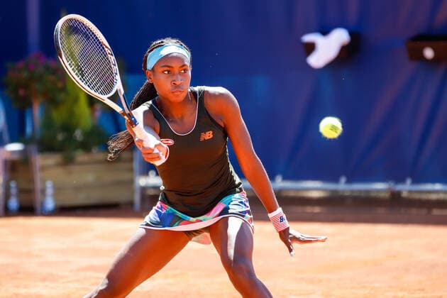 The American tennis player Cori Gauff during WTA, Tennis Damen 250 Emilia-Romagna Open 2021, Tennis Internationals in Parma, Italy, May 20 2021  Copyright: xLiveMedia RobertaxCorradinx xIPAx xLiveMediax 0