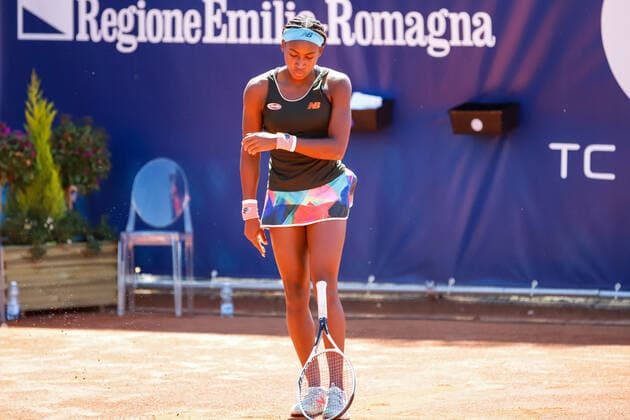 The American tennis player Cori Gauff during WTA, Tennis Damen 250 Emilia-Romagna Open 2021, Tennis Internationals in Parma, Italy, May 20 2021  Copyright: xLiveMedia RobertaxCorradinx xIPAx xLiveMediax 0