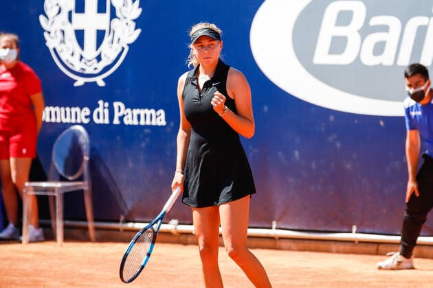 The American tennis player Amanda Anisimova during WTA, Tennis Damen 250 Emilia-Romagna Open 2021, Tennis Internationals in Parma, Italy, May 20 2021  Copyright: xLiveMedia RobertaxCorradinx xIPAx xLiveMediax 0