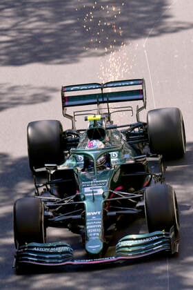 VETTEL Sebastian Aston Martin F1 Team FIA GP Monte Carlo 2021 FIA Formula 1 season 2021 in months Carlo on 20 05 2021 in Monaco