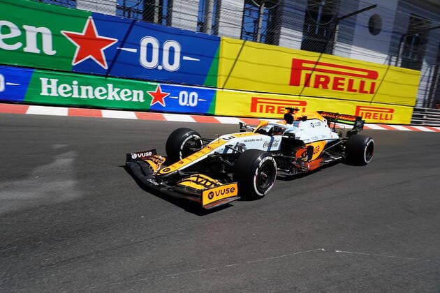 FORMULA 1 GRAND PRIX DE MONACO 2021, 20 23 05 2021 20 05 2021, Monaco Circuit, Monte Carlo, FORMULA 1 GRAND PRIX DE MONACO 2021, 20 23 05 2021 , pictured Daniel Ricciardo AUS 3 , McLaren F1 Team nordphotoxGmbHx xBratic nph00250