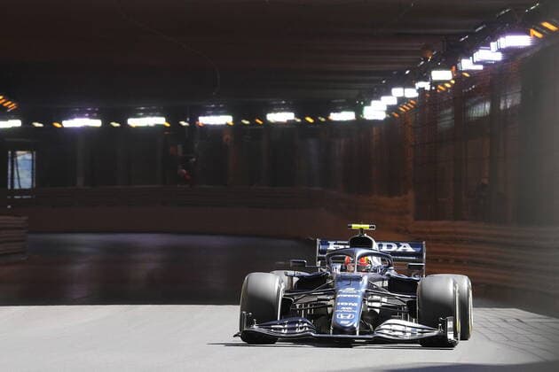 FORMULA 1 GRAND PRIX DE MONACO 2021, 20 23 05 2021 20 05 2021, Monaco Circuit, Monte Carlo, FORMULA 1 GRAND PRIX DE MONACO 2021, 20 23 05 2021 , pictured Pierre Gasly FRA 10 , Scuderia AlphaTauri Honda nordphotoxGmbHx xBratic nph00250