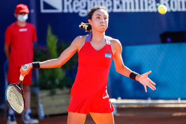 The chinese tennis player Qiang Wang during WTA, Tennis Damen 250 Emilia-Romagna Open 2021, Tennis Internationals in Parma, Italy, May 20 2021  Copyright: xLiveMedia RobertaxCorradinx xIPAx xLiveMediax 0