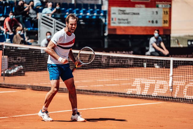 Richard Gasquet TENNIS : Open Parc Auvergne-Rhone-Alpes - lyon - 20 05 2021 PANORAMIC AlexandreHergott OpenParc 