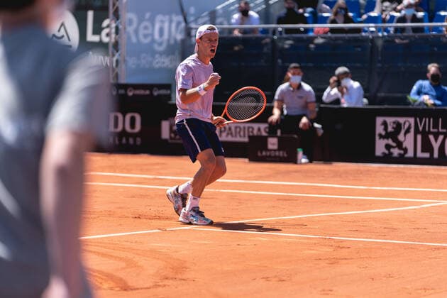 Diego Schwartzman TENNIS : Open Parc Auvergne-Rhone-Alpes - lyon - 20 05 2021 PANORAMIC AlexandreHergott OpenParc 