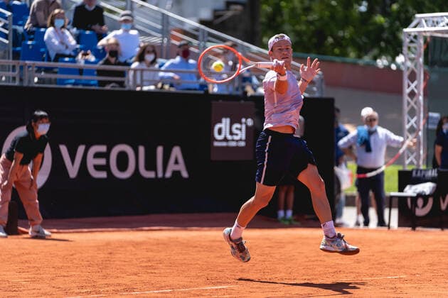 Diego Schwartzman TENNIS : Open Parc Auvergne-Rhone-Alpes - lyon - 20 05 2021 PANORAMIC AlexandreHergott OpenParc 