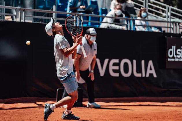 Yoshihito Nishioka TENNIS : Open Parc Auvergne-Rhone-Alpes - lyon - 20 05 2021 PANORAMIC AlexandreHergott OpenParc 
