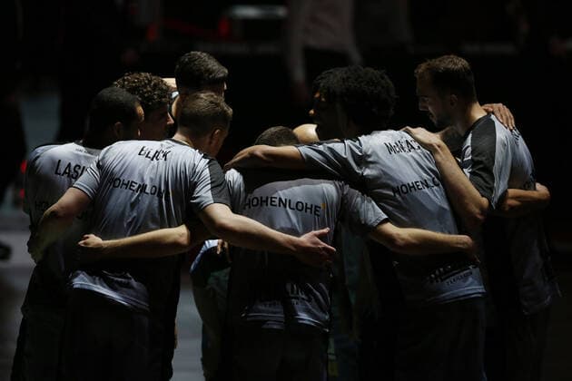 Crailsheim swallows GER, FC Bayern Basketball vs Hakro Merlins Crailsheim, Basketball, 1 Bundesliga, Playoffs 2020 2021, Quarterfinals Game 2, 21 05 2021, GER, FC Bayern Basketball vs Hakro Merlins Crailsheim, Basketball, 1 Bundesliga, Playoffs 2020 2021, Quarterfinals Game 2, 21 05 2021, Muenchen Copyright: xEIBNER MarcelxEngelbrechtx EP_EER