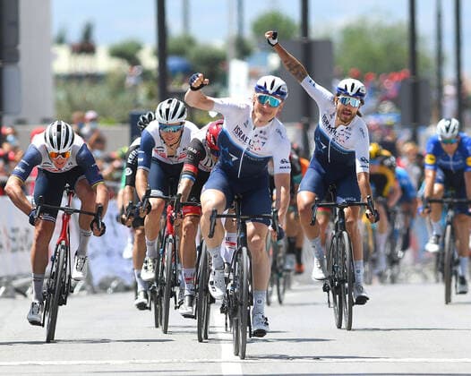 21-05-2021 Vuelta Andalucia; Tappa 04 Baza - Cullar Vega; 2021, Israel Start Up Nation; Greipel, Andre; Zabel, Rick; Cullar Vega; 