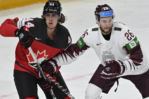 Ice hockey, World Championship, Canada - Latvia