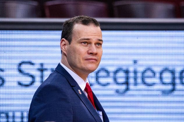 Johan Roijakkers Headcoach Brose Bamberg 1 Basketball Bundesliga easyCredit BBL MHP RIESEN Ludwigsburg Brose Bamberg on 21 05 2021 in Ludwigsburg MHPArena , Baden Wuerttemberg, Germany Ludwigsburg 21 05 21 Basketball , 21 05 2021, Ludwigsburg Germany xpxsdx