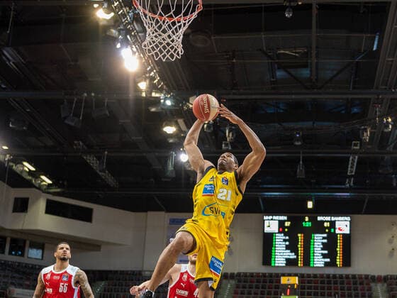 Tremmell Darden MHP Riesen Ludwigsburg 21 , MHP Riesen Ludwigsburg vs Brose Bamberg, Basketball, Bundesliga, Playoffs, Game 2, easycredit BBL, 21 05 2021, MHP Riesen Ludwigsburg vs Brose Bamberg, Basketball, Bundesliga, Playoffs, Game 2, easycredit BBL, 21 05 2021 Ludwigsburg Copyright: xEibner-Pressefoto SaschaxWaltherx EP_swa