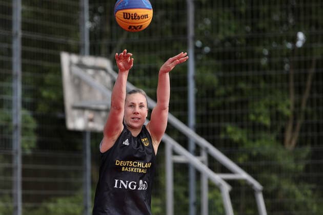 3x3 Womens Basketball National Team Media Training, 21 05 2021 Svenja Brunckhorst 3x3 Womens Basketball National Team Media Training 21 05 2021 in Düsseldorf Copyright: xBEAUTIFULxSPORTS KennyxBeelex