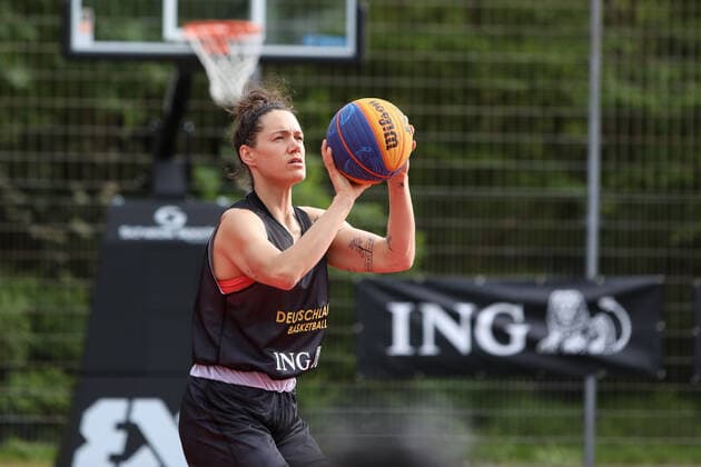 3x3 Womens Basketball National Team Media Training, 21 05 2021 Stefanie Grigoleit 3x3 Womens Basketball National Team Media Training 21 05 2021 in Düsseldorf Copyright: xBEAUTIFULxSPORTS KennyxBeelex