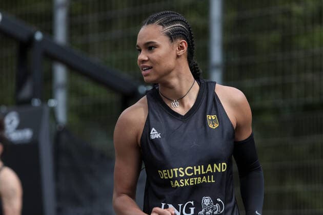 3x3 Womens Basketball National Team Media Training, 21 05 2021 Satou Sabally 3x3 Womens Basketball National Team Media Training 21 05 2021 in Düsseldorf, Germany Copyright: xBEAUTIFULxSPORTS KennyxBeelex