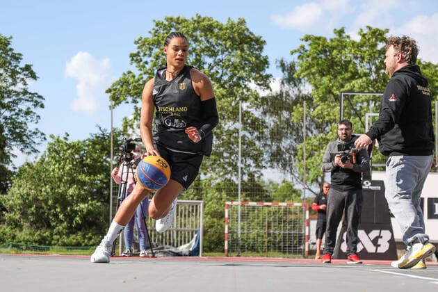 3x3 Womens Basketball National Team Media Training, 21 05 2021 Satou Sabally 3x3 Womens Basketball National Team Media Training 21 05 2021 in Düsseldorf, Germany Copyright: xBEAUTIFULxSPORTS KennyxBeelex