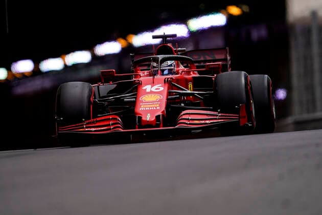 May 22, 2021, Montecarlo, Monaco: CHARLES LECLERC of Monaco and Scuderia Ferrari drives during practice of the 2021 FIA Formula 1 Monaco Grand Prix in Montecarlo, Monaco. Montecarlo Monaco - ZUMAg147 20210522_zap_g147_017 Copyright: xJamesxGasperottix