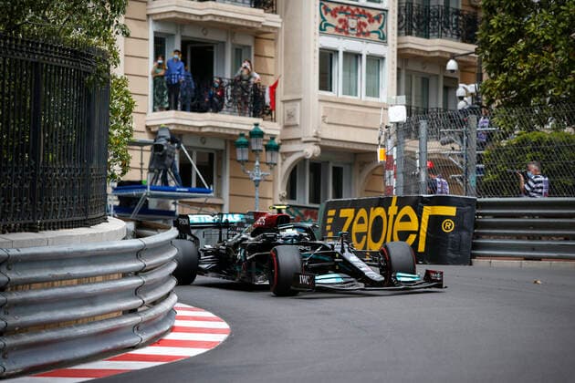77 Valtteri Bottas FIN, Mercedes AMG Petronas F1 Team , F1 Grand Prix of Monaco at Circuit de Monaco on May 22, 2021 in Monte Carlo, Monaco Photo by HOCH ZWEI Monte Carlo Monaco