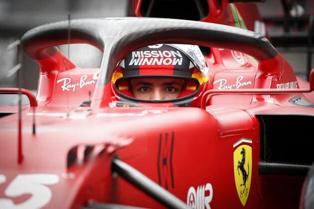 F1 Grand Prix of Monaco 55 Carlos Sainz (ESP, Scuderia Ferrari Mission Winnow), F1 Grand Prix of Monaco at Circuit de Monaco on May 22, 2021 in Monte-Carlo, Monaco. (Photo by Sebastien Nogier EPA FIA Pool via HOCH ZWEI) Monte-Carlo Monaco Poolfoto HOCH ZWEI Pool EPA-EFE ,EDITORIAL USE ONLY