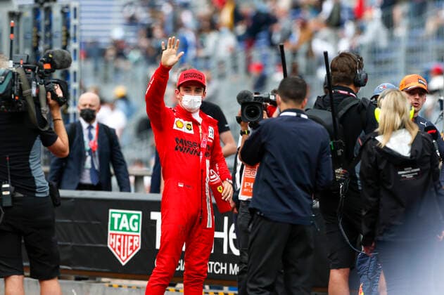 16 Charles Leclerc MON, Scuderia Ferrari Mission Winnow , F1 Grand Prix of Monaco at Circuit de Monaco on May 22, 2021 in Monte Carlo, Monaco Photo by HOCH ZWEI Monte Carlo Monaco