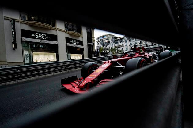 Formula 1, Monaco GP, Charles Leclerc takes pole position