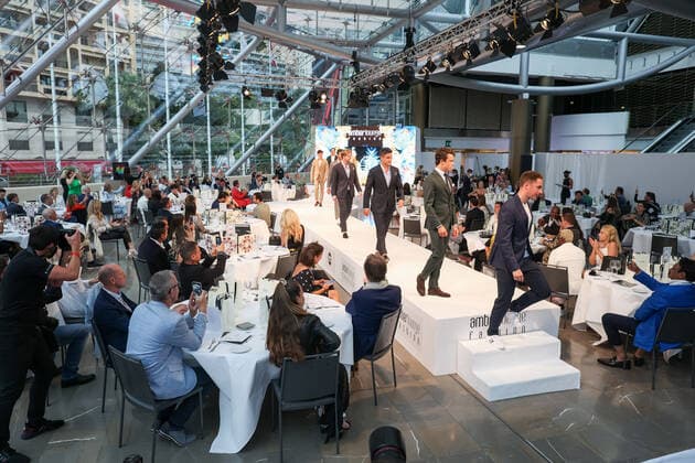 F1 and Formula E Drivers, amber lounge fashion show during the 2021 Formula One World Championship, WM, Weltmeisterschaft Grand Prix of Monaco from on May 20 to 23 in Monaco - FORMULE 1 : Grand prix de Monaco - Essais - Monaco - 22 05 2021 DPPI PANORAMIC  00121009_AV6_4438