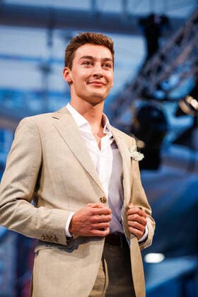 RUSSELL George (gbr), Williams Racing F1 FW43B, portrait at the Amber Lounge fashion show during the 2021 Formula One World Championship, WM, Weltmeisterschaft Grand Prix of Monaco from on May 20 to 23 in Monaco - FORMULE 1 : Grand prix de Monaco - Essais - Monaco - 22 05 2021 DPPI PANORAMIC  00121009__GDN0773
