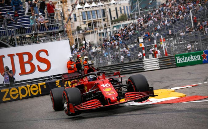 16 Charles Leclerc MON, Scuderia Ferrari Mission Winnow , F1 Grand Prix of Monaco at Circuit de Monaco on May 22, 2021 in Monte Carlo, Monaco Photo by HOCH ZWEI Monte Carlo Monaco