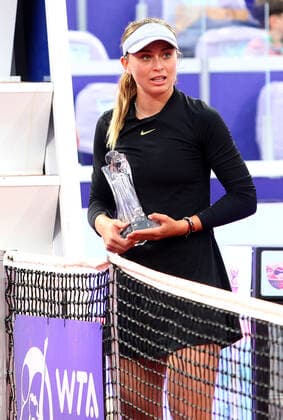 22.05.2021 Belgrade(Serbia) WTA, Tennis Damen Serbia Ladies Open Final women s tennis Paulo Badosa Spain winner with trophy :