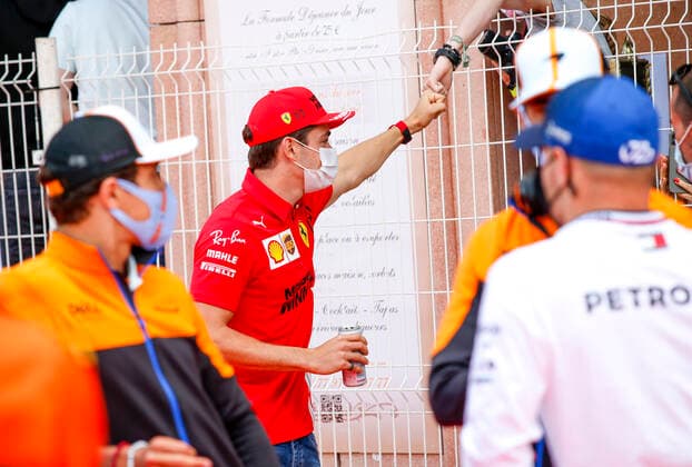 16 Charles Leclerc MON, Scuderia Ferrari Mission Winnow , F1 Grand Prix of Monaco at Circuit de Monaco on May 23, 2021 in Monte Carlo, Monaco Photo by HOCH ZWEI Monte Carlo Monaco