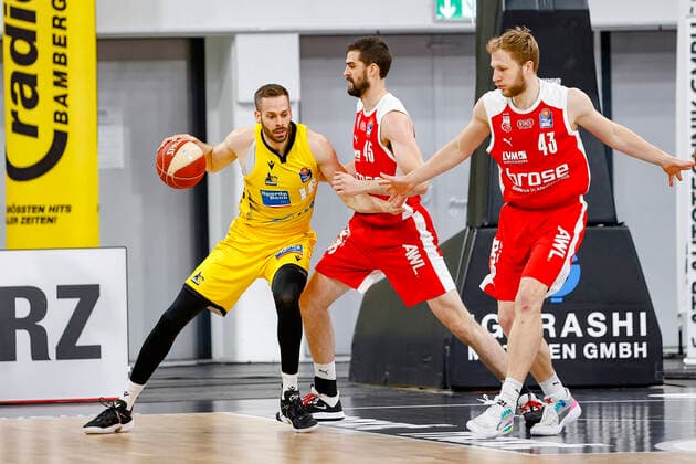 Basketball, BBL, Playoffs, Brose Bamberg - MHP Riesen Ludwigsburg
