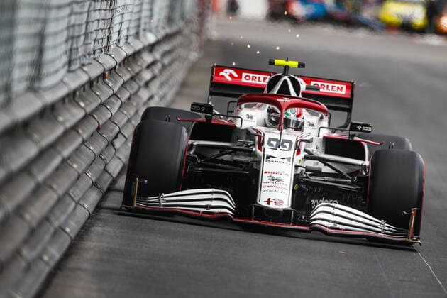 99 GIOVINAZZI Antonio (ita), Alfa Romeo Racing ORLEN C41, action during the 2021 Formula One World Championship, WM, Weltmeisterschaft Grand Prix of Monaco from on May 20 to 23 in Monaco - FORMULE 1 : Grand prix de Monaco - Course - Monaco - 23 05 2021 DPPI PANORAMIC  00121009__GO02632