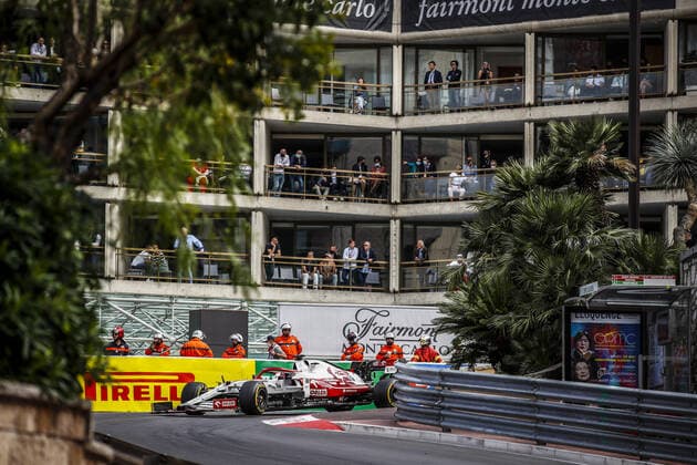 07 RAIKKONEN Kimi (fin), Alfa Romeo Racing ORLEN C41, action during the 2021 Formula One World Championship, WM, Weltmeisterschaft Grand Prix of Monaco from on May 20 to 23 in Monaco - FORMULE 1 : Grand prix de Monaco - Course - Monaco - 23 05 2021 DPPI PANORAMIC  _GDN3957