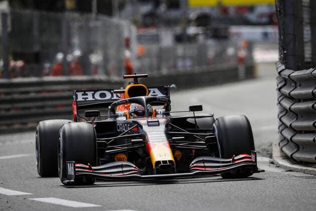 33 VERSTAPPEN Max (nld), Red Bull Racing Honda RB16B, action during the 2021 Formula One World Championship, WM, Weltmeisterschaft Grand Prix of Monaco from on May 20 to 23 in Monaco - FORMULE 1 : Grand prix de Monaco - Course - Monaco - 23 05 2021 DPPI PANORAMIC  _V2_3316
