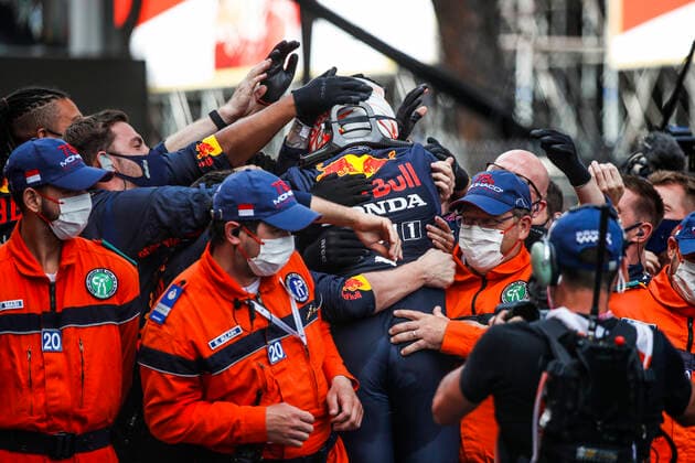 33 Max Verstappen NED, Red Bull Racing , F1 Grand Prix of Monaco at Circuit de Monaco on May 23, 2021 in Monte Carlo, Monaco Photo by HOCH ZWEI Monte Carlo Monaco