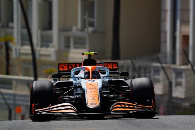 FORMULA 1 GRAND PRIX DE MONACO 2021, 20 23 05 2021 23 05 2021, Monaco Circuit, Monte Carlo, FORMULA 1 GRAND PRIX DE MONACO 2021, 20 23 05 2021 , pictured Lando Norris GBR 4 , McLaren F1 Team nordphotoxGmbHx xBratic nph00250